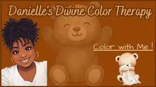 Color with Me for Relaxation and Therapy! 💆🏾‍♀️🐻☺️ 