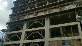 Installation of Energy Dissipating structure in High rise Building