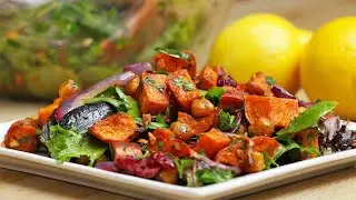 Sweet Potato and Chickpea Salad