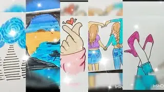 11 easy drawing ideas that extremely work well for beginners #art #easytodraw