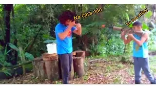 ATIREI COM  AIRSOFT NO JONATAN  MINHA VINGANÇA  (DEU RUIM)