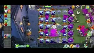 PvZ 2 Reflourished: Lawn of Doom 2023 - Level 8