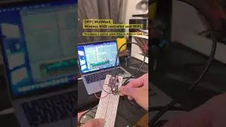 A new progress of my WiFi MIDI controller. Firmware is written in Elixir. #midicontroller