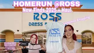 HOMERUN @ROSS✨🛍️ VAMONOS SHOPPING FOR NEW FINDS 2025 + HAUL