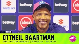 Ottneil Baartman, Paarl Royals | PCvPR Post-match presser | Betway SA20