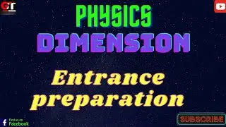 Physics Dimension Entrance preparation #BscCSIT #IOE #IOM #Agriculture
