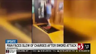 Bennington man appears in court following samurai sword attack at pub