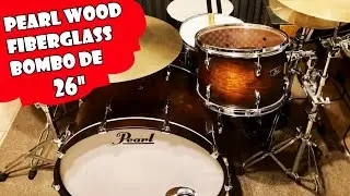 Bateria Pearl Wood Fiberglass - Review + Sound Test