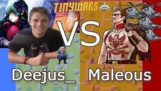 Insane Advance Wars  DAYS OF RUIN Games: Deejus_ Vs Maleous