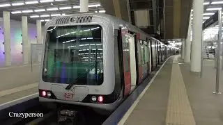 Metro Rotterdam Centraal - De Akkers, RET Lijn D in 2019