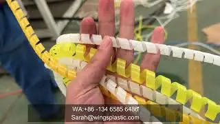PE PP Spiral Wrap Protector Production Line