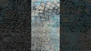 Oxidized Multi Wool Hand Knotted Indian Rug