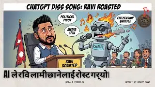 Rabi Lamichhane Brutal Roast 🔥 | Nepali VibeFlow | Diss Song