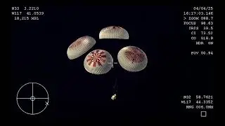 Returning to Earth and splashdown of the SpaceX Fram 2 crew