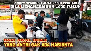 BAKSO BAKAR PALING LARIS‼️ BAKSO BAKAR MAS SYUKRON || OMSET 1 JUTA LEBIH PERHARI