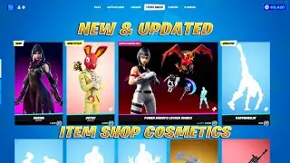 New & Updated Item Shop Skins, Emotes & Bundle! Fortnite