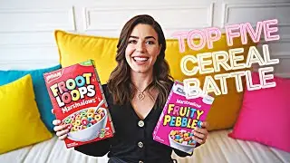 Top 5 Cereal Showdown: Fruit Loops vs. Fruity Pebbles?