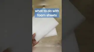 DIY | foam sheets diy | earrings hanging #diy #diycrafts #earringshanger #foamdiy #foamcraft #reuse