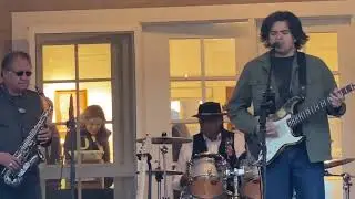 The Redmen Blues Band featured AJ Harvey singing, “Down To the Grave” at the Native Blues Festival