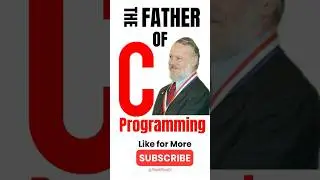 Dennis Ritchie: The Father of C Programming 🌍💻 #Programming #DennisRitchie #LearnC #TechLegends