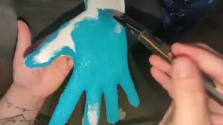 Midoriya Cosplay ASMR - Part Three: Painting The Gloves