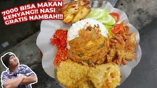 7000 DOANG BISA KENYANG DISINI!! NO TIPU!! NASI TAMBAH TERUS, GRATIS!!!