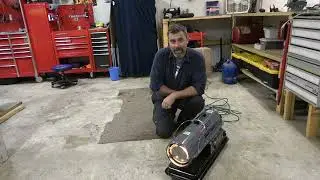 Dyna Glo 80000BTU Forced Air Diesel And kerosene Heater.  Turns the 20's into the 50's fast!