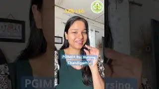 Pgi Chandigarh B.sc nursing 2025🔔 #faujibrat #girls #career #nursing #govtjob #govtexam #pgiexam