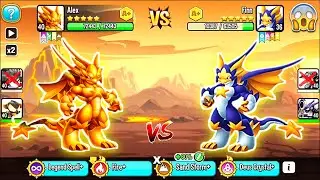 Dragon City: High Star Dragon | NEW League Battle 400 [MAX LEVEL] 😱