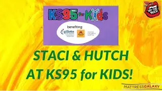 Say Too Much - Staci & Hutch at KS95 for Kids!