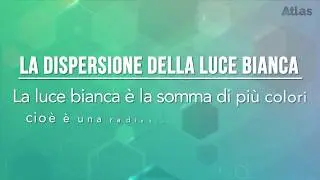 La dispersione della luce bianca