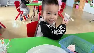 L&agrave;m b&igrave;nh hoa từ hộp sữa yakul v&agrave; đất nặn💐