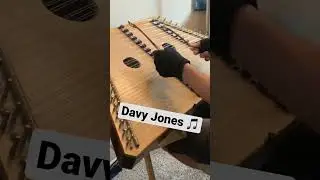 Davy Jones theme on hammered dulcimer #shorts