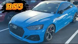 2021 TURBO BLUE  (AUDI EXCLUSIVE) B9 5 AUDI RS5 COUPE
