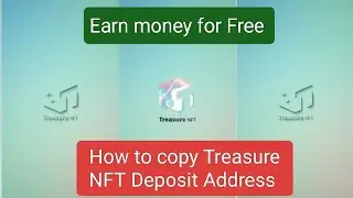 How to copy treasure NFT wallet deposit address