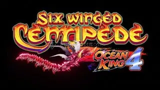 Ocean King 4 Six Winged Centipede fish hunter shooting arcade skill table gambling machine for sale