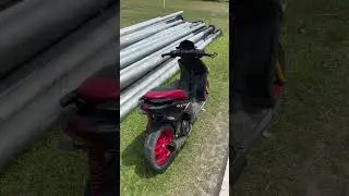 #custom modified Aprilia sr160 race
