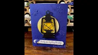 Lighting the Way Evening Lantern card, Stampin' Up!