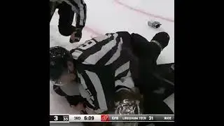&lsquo;HE BIT ME!&rsquo; - Brady Tkachuk is furious at Brendan Lemieux 😬😡 | #shorts