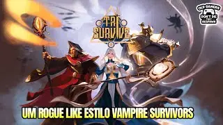 Tri Survive - Um Vampire Survivors like reimaginado e muito interessante!