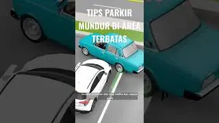 Tips parkir mundur di arwa terbatas...#mobilmanual #mobilmatic #stirmobil #tutorial