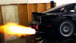 JDM RX7 Backfire, High-Performance Rotary Engine Sports Car in Action, #jdmcars