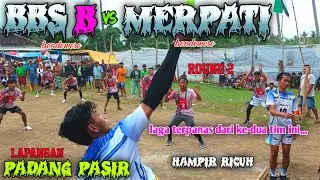 Hampir ricuhhh‼️BBS B VS MERPATI LAGA PERSAHABATAN BOLA KASTI PERTANDINGAN SERUH ROUND 2