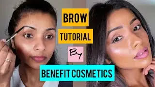 #shorts brow tutorial by benefit cosmetics | brow pencil and primer