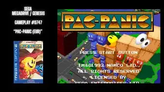 Pac-Panic (EUR) (Megadrive / Genesis / Gameplay #0747)
