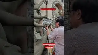 Shintu Bhattacharya Studio | Kumartuli Durga Pratima 2025 | Durga Idol Making | Durga Puja 2025
