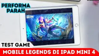 Тест игры Mobile Legends на iPad Mini 4 / iPad Mini 4 Производительность теста игры Mobile Legend...