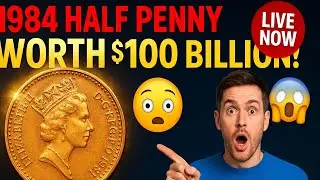 🕵️ Worth $100,000,000,000?! | This 1984 UK Half Penny Could Make You FILTHY RICH! 💰  🔥💎💰