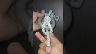 D-shackle knot#camping #diy&nbsp; #shackles