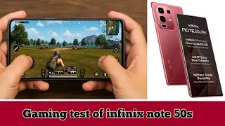 Infinix Note 50s BGMI Gameplay | 90FPS Test, Heating & Battery Drain | Best Settings Under ₹15,000